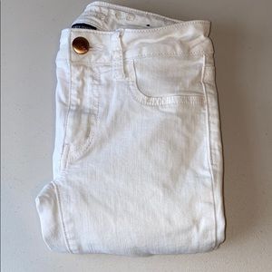 White AE jeggings